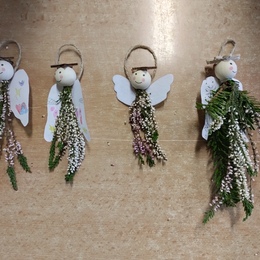 Vánoční tvoření s floristkou